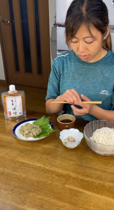 ミクの料理日記 ｜アジのなめろう作りに挑戦！